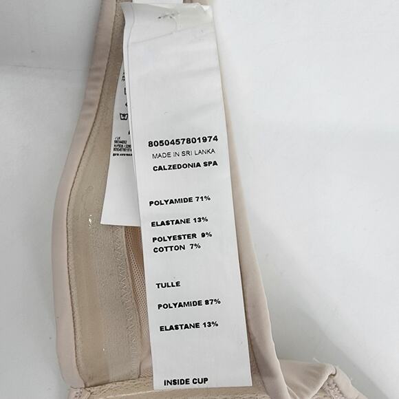 Intimissimi Off White Underwire Strapless Back Closure Bra Size 36B - Picture 3 of 6